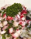 Pulpo con limón