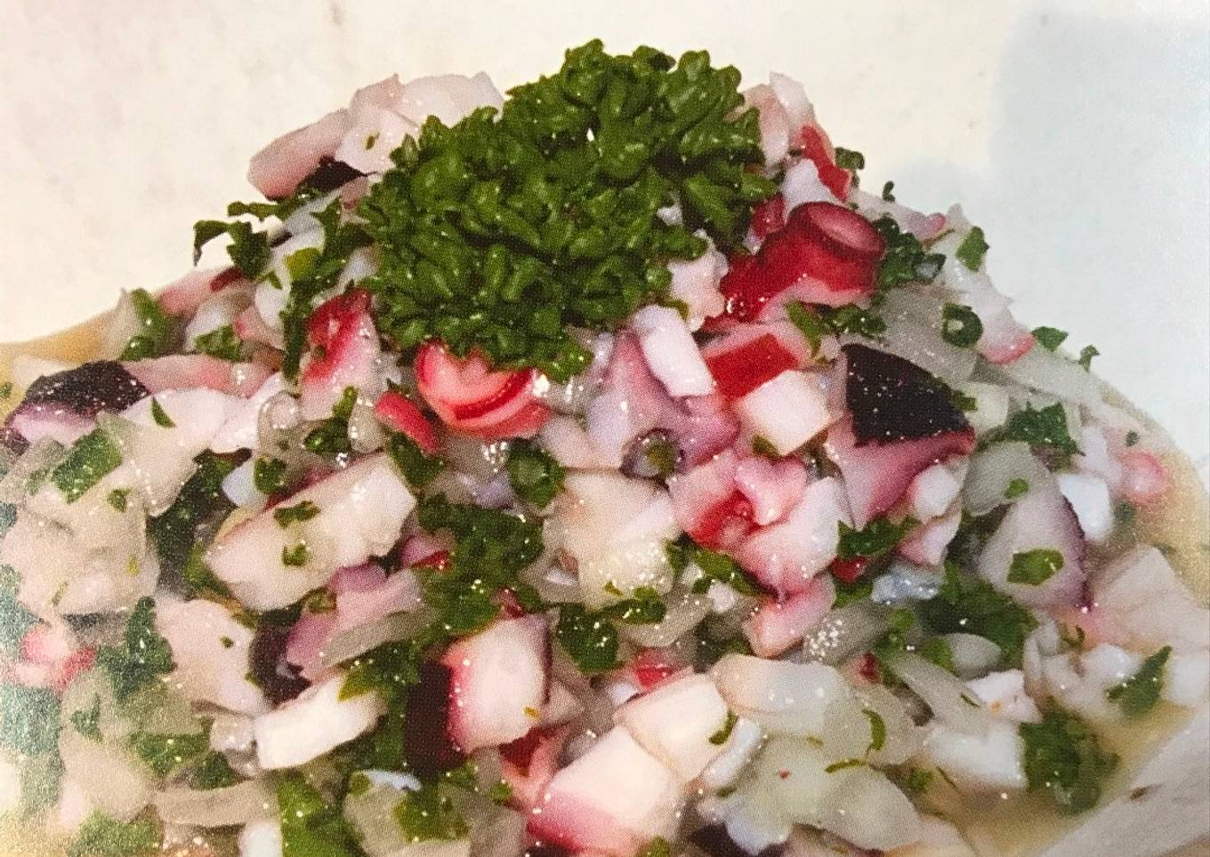 Pulpo con limón