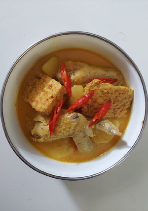 Foto resep Kari ayam kuah kuning
