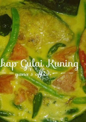 Foto resep Kakap Gulai Kuning Yana / Pangek Masin Kakap