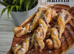 Gambar Pastri Putar Nutella Air Fryer