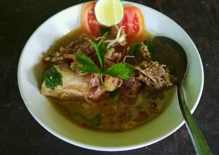 Resep Soto Daging Sapi Anti Gagal