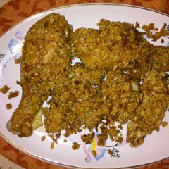 A picture of Crunchy Oats chicken.