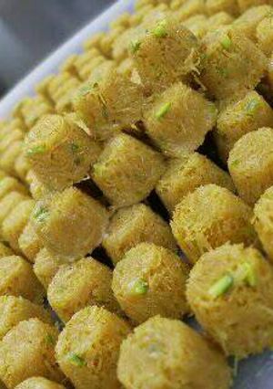 صورة لوصفة حلى سهل جدا ولذيذ😉😋
