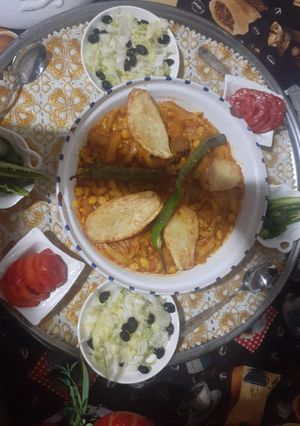 صورة لوصفة كسكسي الليبي ولا اروع
