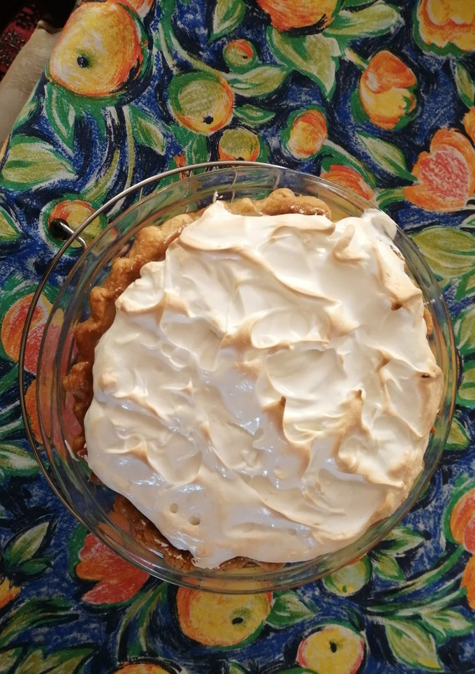 Una foto de Pay de limón y merengue