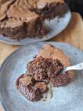 Fondant chocolat, café