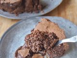 Fondant chocolat, café