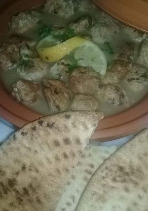 صورة لوصفة طاجين اليهني ببقايا الدجاح 🍗