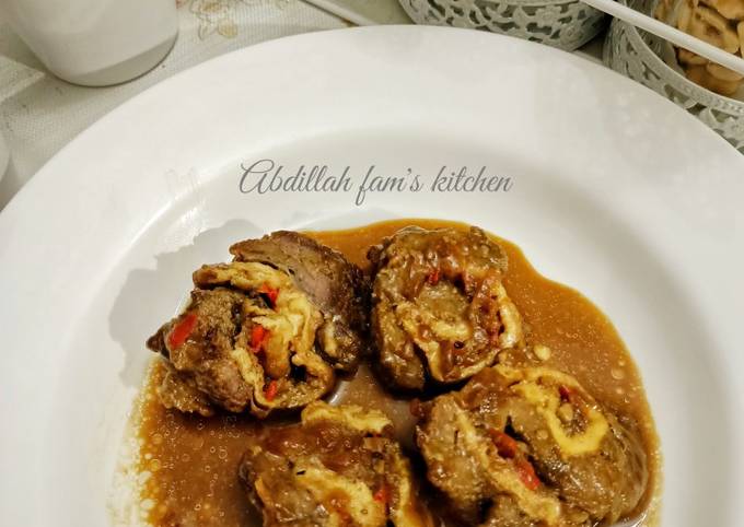 Bistik gulung heritage recipe ala Abdillah fam's kitchen