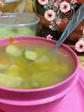 Sopa de flor de calabaza