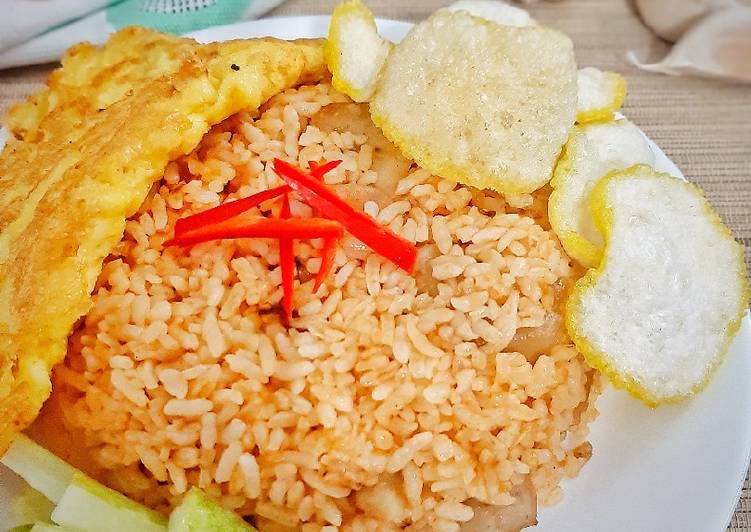 Resep Nasi Goreng Saos Tomat, Lezat Sekali