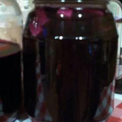A picture of Beet kvass.