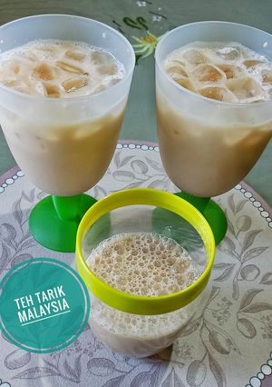 Foto resep Teh Tarik Malaysia🥤