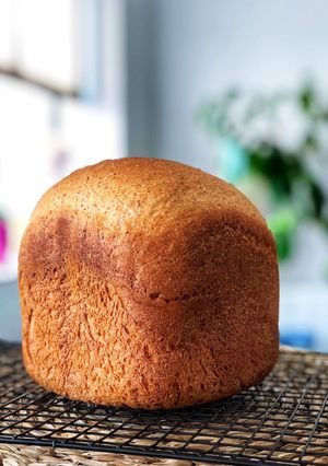 Una foto de Pan de molde integral en panificadora Cecotec Bread & Co