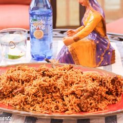 A picture of Malai Chicken Biryani.