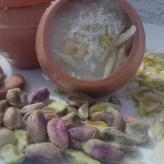 A picture of Matka kulfi.