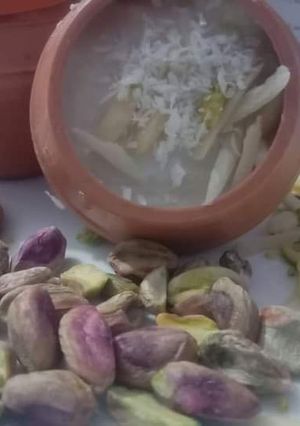 A picture of Matka kulfi.