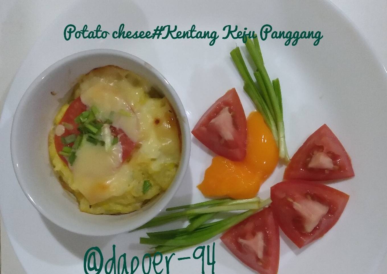 165. KENTANG KEJU PANGGANG