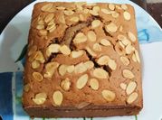 Gambar bolu kayu manis almond