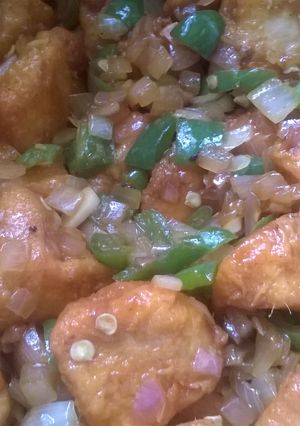A picture of Chicken Manchurian.