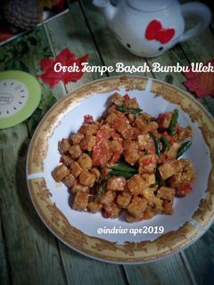 Foto resep Orek Tempe Basah Bumbu Ulek