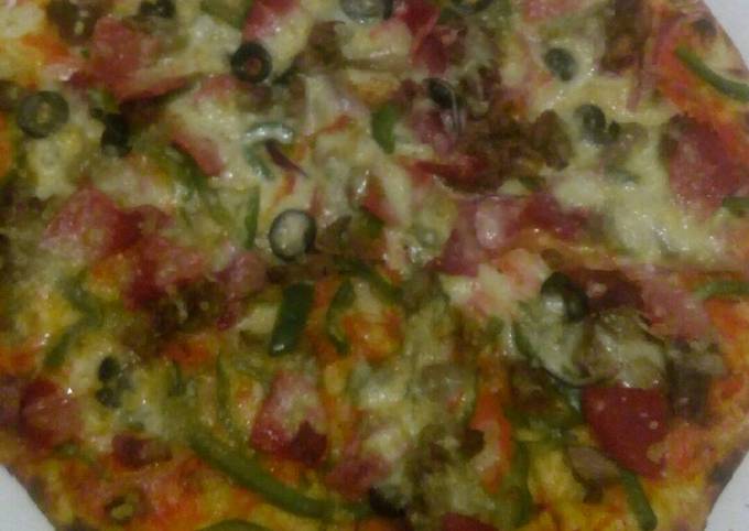 Recipe of Homemade Pizza periperi