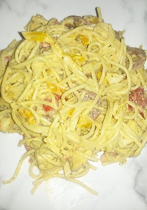 A picture of Easy 'carbonara'.