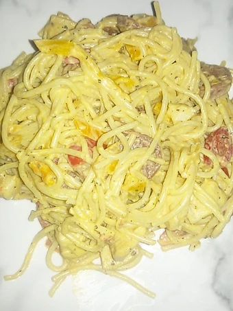 Recipe Easy &#39;carbonara&#39; the So Delicious Delicious