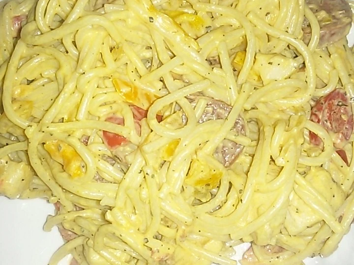Recipe Easy 'carbonara' the So Delicious Delicious