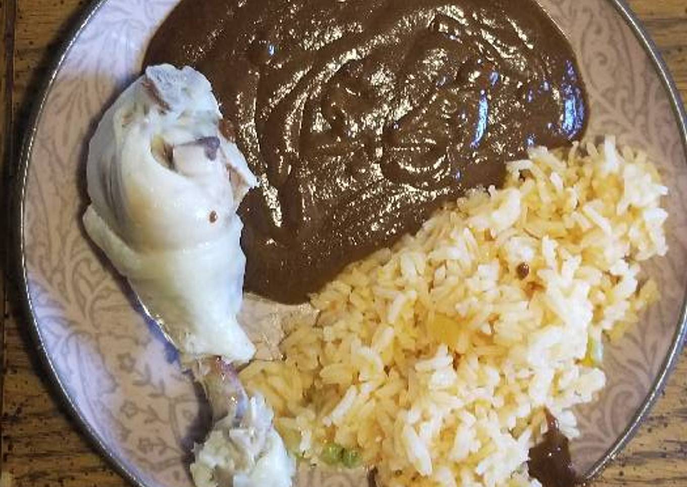 Mole doña maría de mi mamá