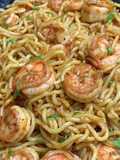 Noodles de Camarão ao Curry