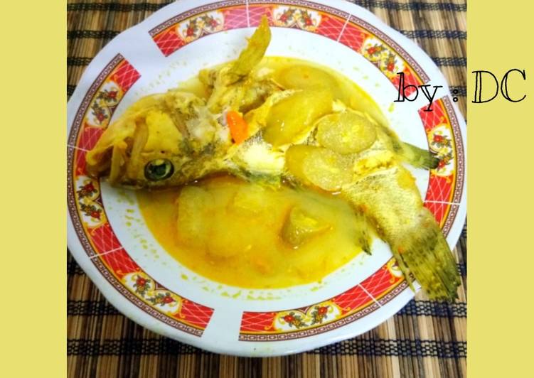 Masakan Unik Kerapu asam pedas Ala Restoran