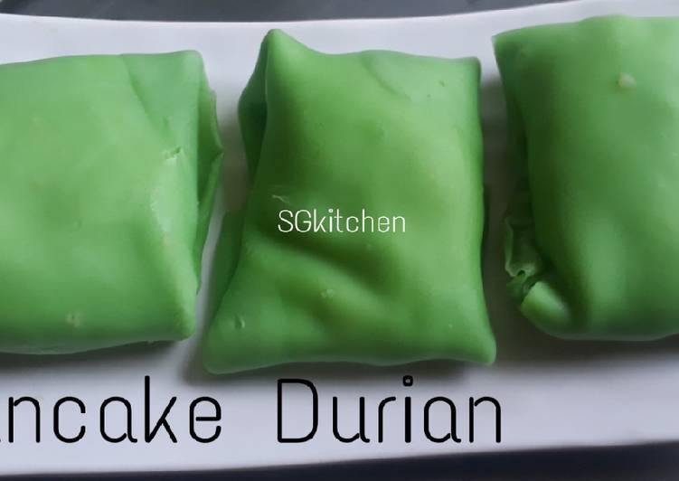 Resep Pancake Durian Anti Gagal