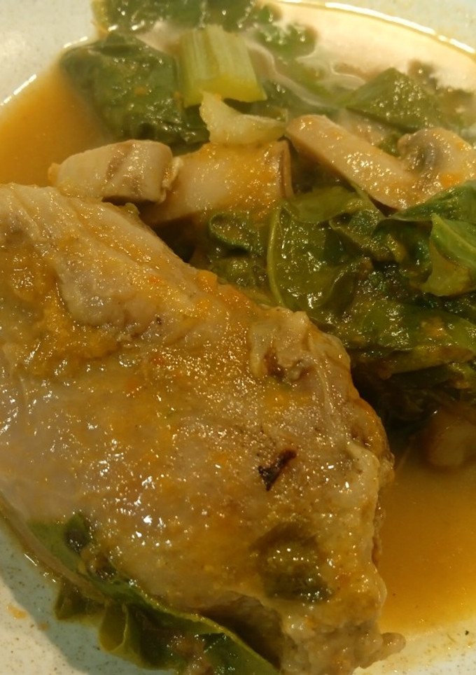 Una foto de Carrilleras con acelgas 🥬