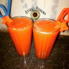 A picture of Watermelon smoothie.