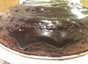 Una foto de Cobertura de chocolate casera