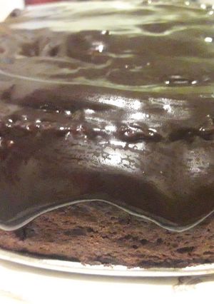Una foto de Cobertura de chocolate casera