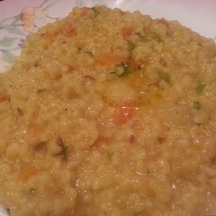 A picture of Broken wheat (dalia) kichdi.
