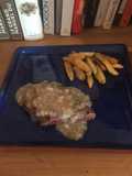 Onglet à l’échalote, frites du Touquet