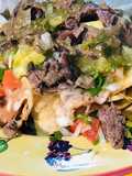 Nachos con Lengua de Res #superbowl