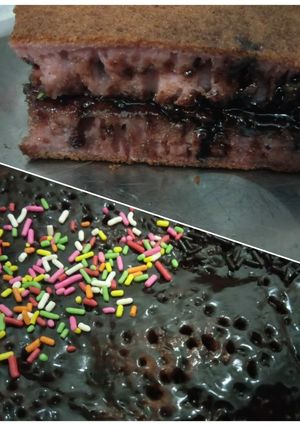 Foto resep Martabak manis dobel cokelat simpel tanpa mixer