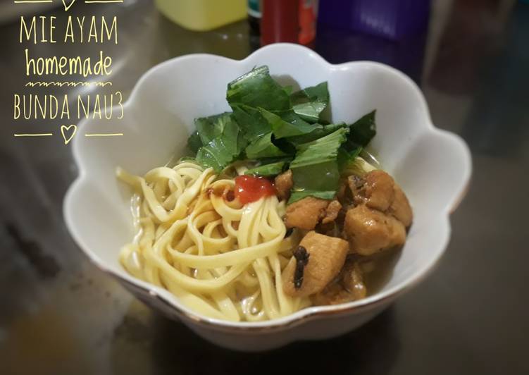 Resep Mie ayam homemade, Bikin Ngiler