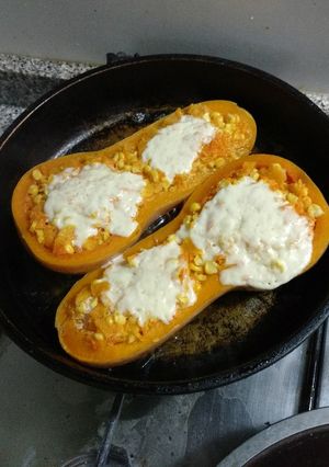 Una foto de Zapallo relleno