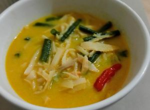 Foto resep Lodeh Rebung Kacang Panjang