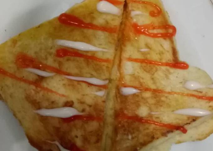 Resep: Roti bakar super enak,mewah Kekinian