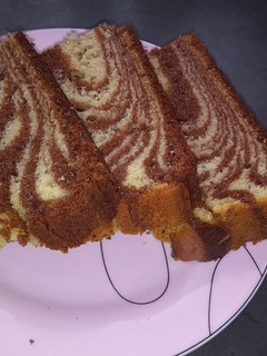 A picture of Zebra Cake.