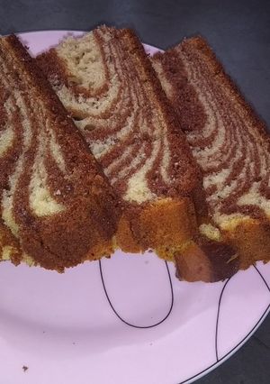 A picture of Zebra Cake.