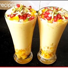 A picture of Mango mastani.
