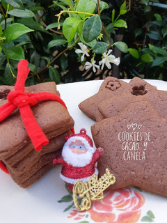 Una foto de Cookies de Cacao y Canela
